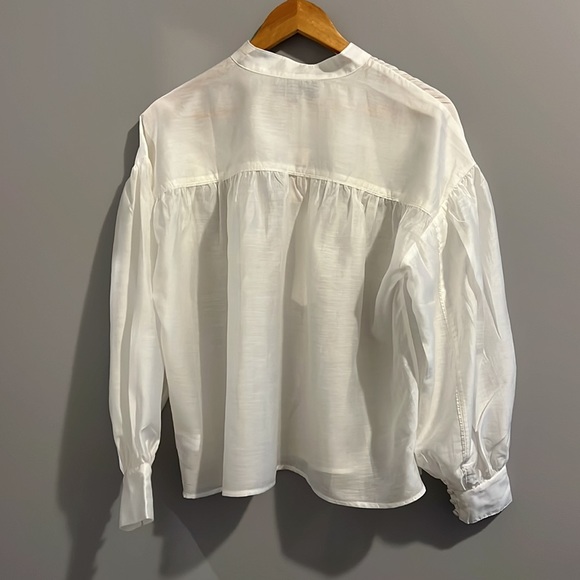 ✨ HOST PICK ✨ NWTS ANTHRO HENLEY BLOUSE (LP) - Picture 12 of 17